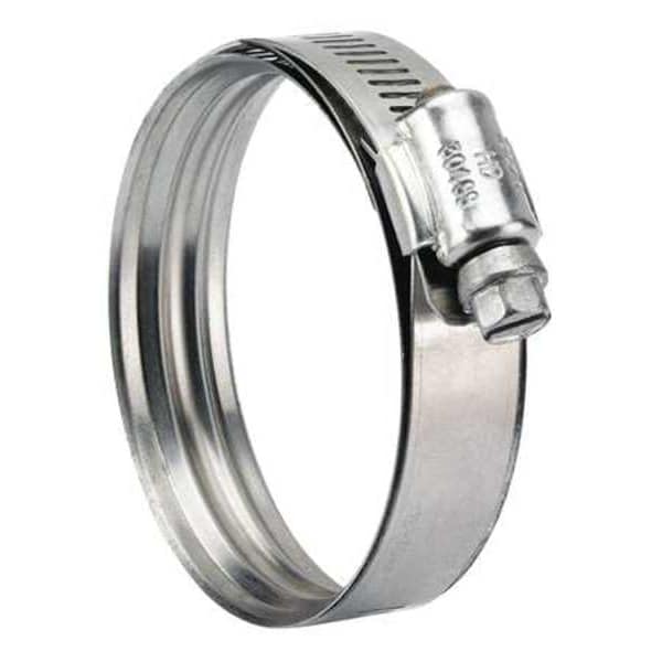 Hose Clamp, 3/4 to 1-5/8In, SAE 19, SS, PK10