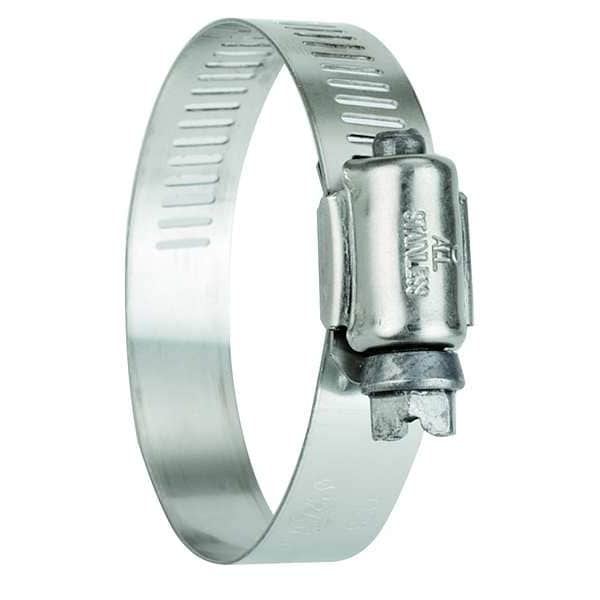 Hose Clamp, 5 to 7 In, SAE 104, SS, PK10