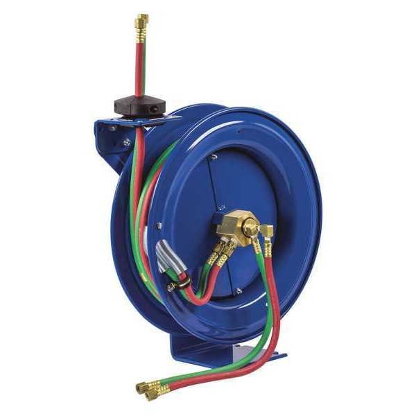 1/4" x 40 ft. Spring Return Welding Hose Reel w/Hose 200 psi