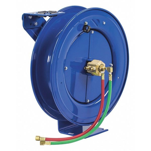 1/4" x 100 ft. Spring Driven Welding Dual Reel 200 psi