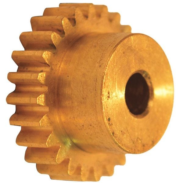 SpurGear, 24DP, 20PA, 21Teeth, Brass
