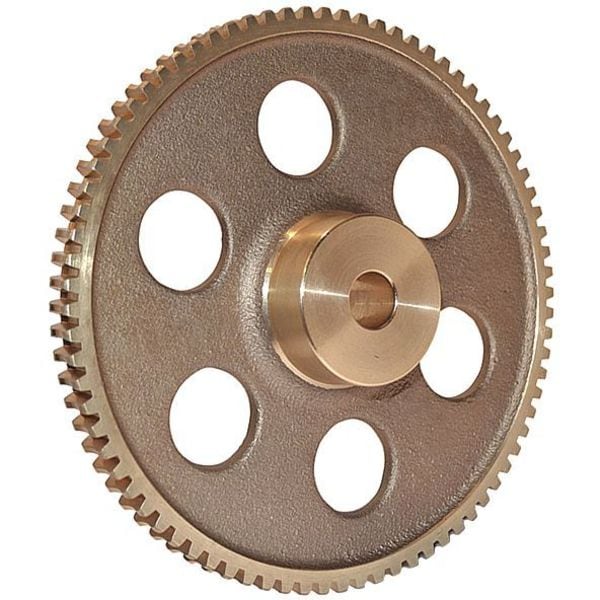 WormGear, 6DP, 14.5PA, 48Teeth, RH, Bronze