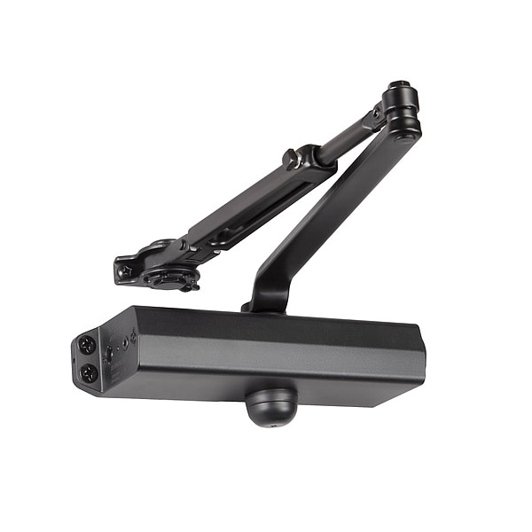 Manual, Hydraulic, Door Closer, Black