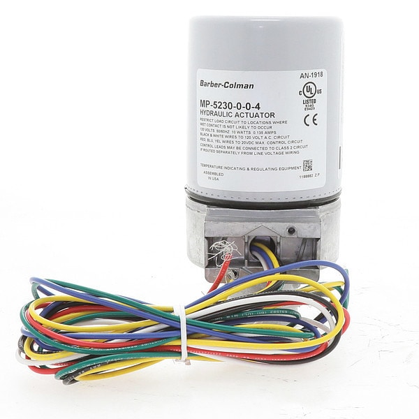 Damper Electric Actuator, 120V, 2 to 15VDC