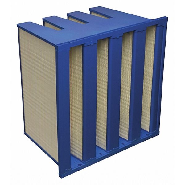 MiniPleat Fltr, GT-4V, MERV11, 24"x24"x12"