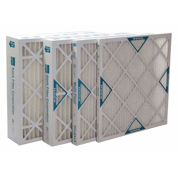 14x30x1 Pleated Air Filter, High Capacity, MERV 13