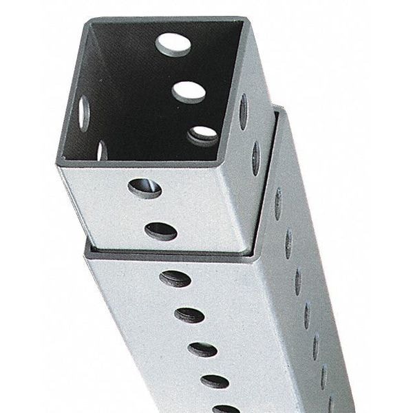 Telescopic Post, Galv, Steel, 4 ft.-8 ft.