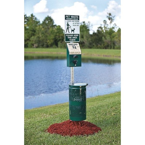 Pet Station, Complete, Al, 2"x2"x56"