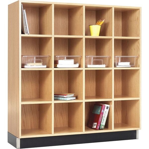 Open Storage Storage Cabinet, 51 in H, 18 in W