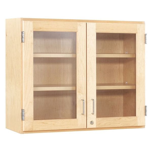 Shelving Storage Cabinet, 30 in H, 36 in W, 2 Adjustable Shelves