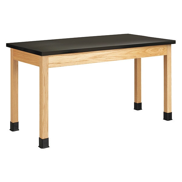 Rectangle Table, 60" W, 62" L, 34" H, Maple, Maple