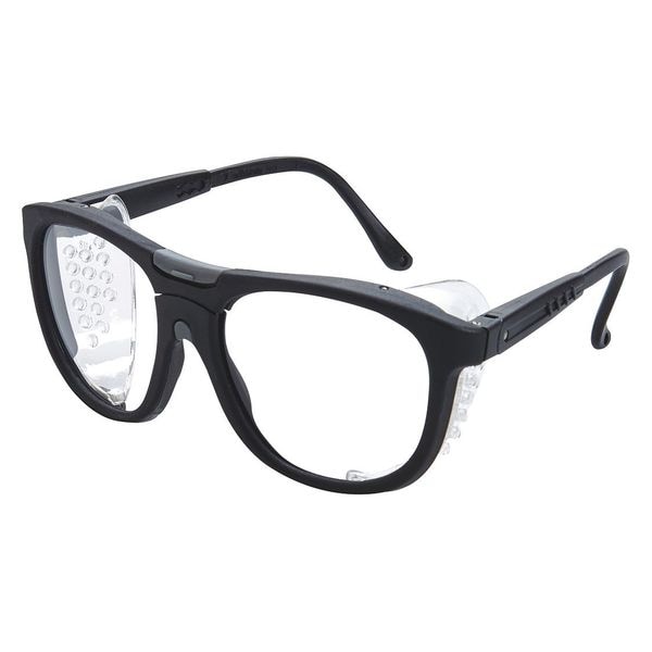 Safety Glasses, Anti-Fog Lens, Black