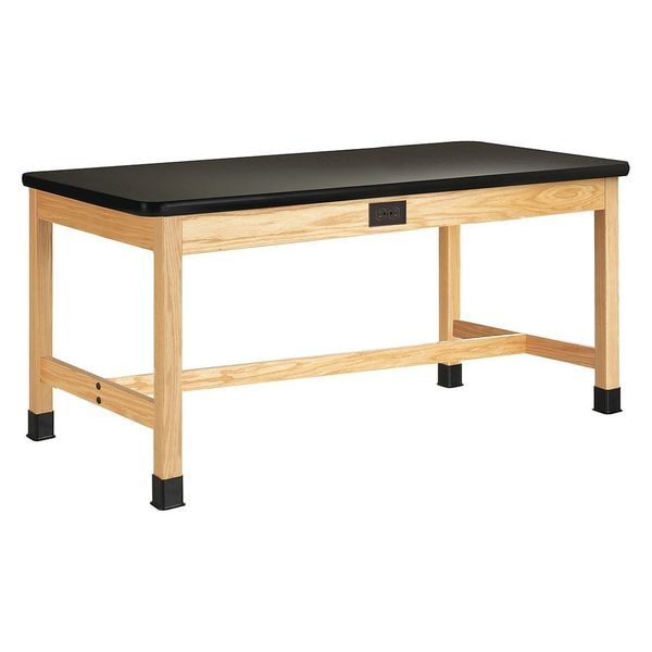 Rectangle Table, 72" W, 36" H, Wood