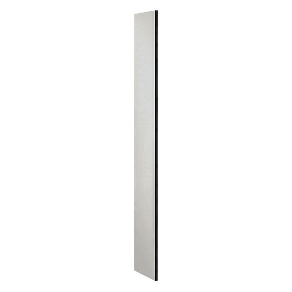 End Panel, Flat Top, 15" Wx72" H, Gray