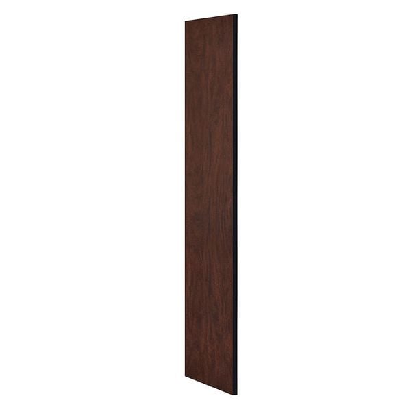 End Panel, Flat Top, 24" Wx72" H, Mahogany