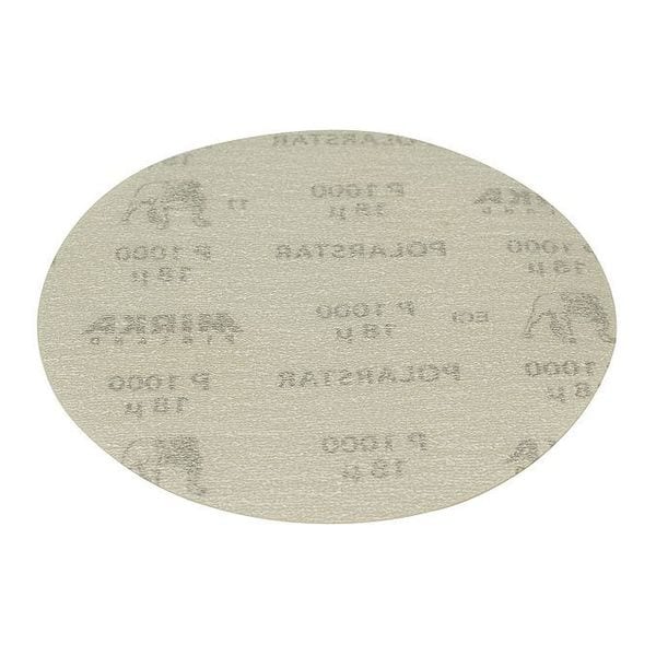Film Grip Disc, 6", SC, P1000, PK50, 6" Dia, No Hole, Silicon Carbide, P1000 Grit, Semi Open Coat Type