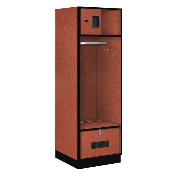 Open Access Locker, 24Wx76Hx24"D, Chrry