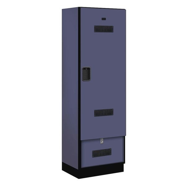Gear Locker, 24Wx76Hx18"D, Blue