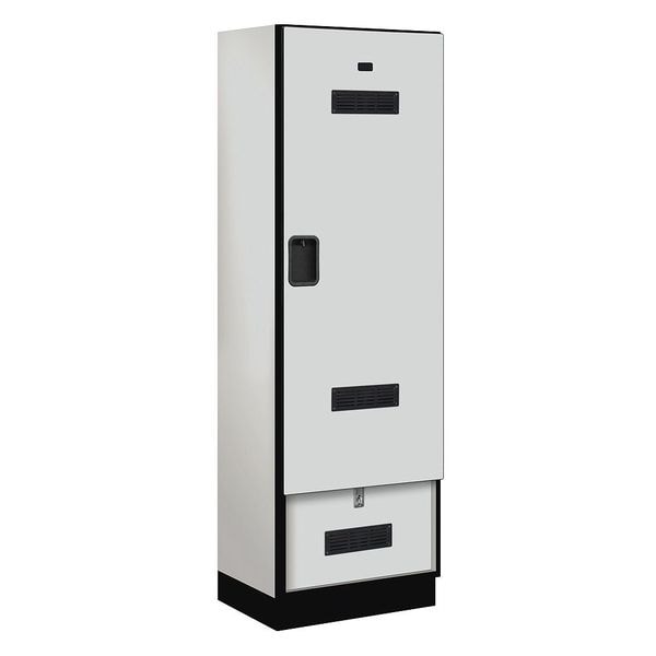 Gear Locker, 24Wx76Hx18"D, Gray