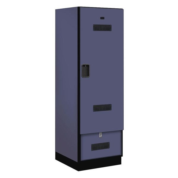 Gear Locker, 24Wx76Hx24"D, Blue