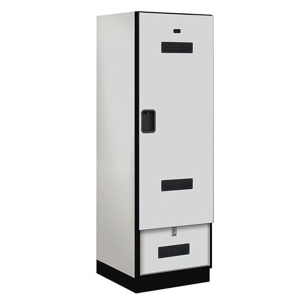 Gear Locker, 24Wx76Hx24"D, Gray