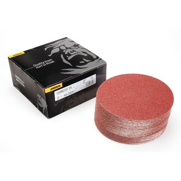 Coarse Cut, PSA Disc, 6", P100, PK100