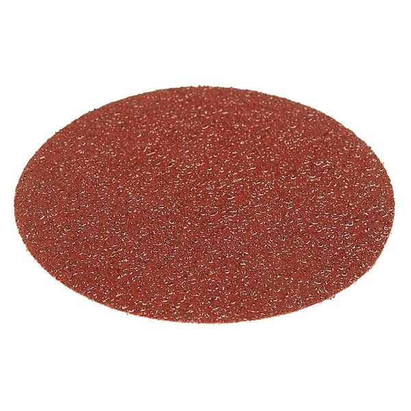 Coarse Cut, Grip Disc, 3", P40, PK50, 3" Dia, No Hole, Aluminum Oxide, P40 Grit, Semi Open Coat Type