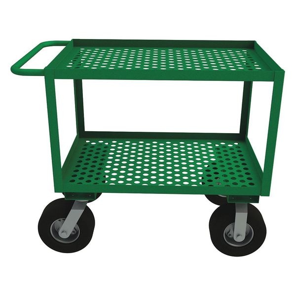 Garden Cart, 1000 lb., 54 In. L, 24 In. W