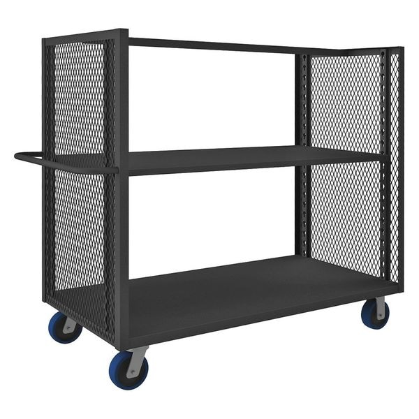 Bulk Storage Cart, 2 Shelves, 60x30