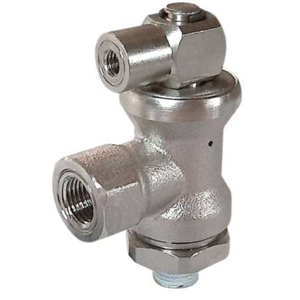 Lockout Valve, 1/4 In, Brass