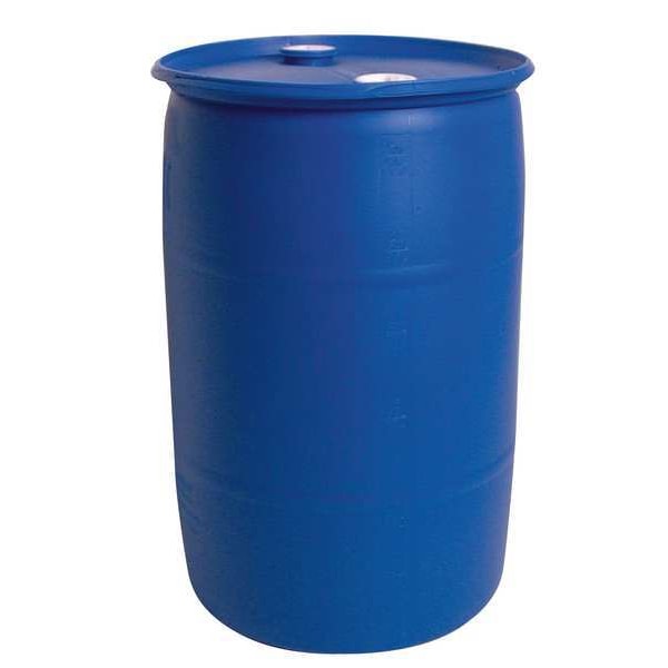 Closed Head Transport Drum, Polyethylene, 30 gal, Unlined, Blue