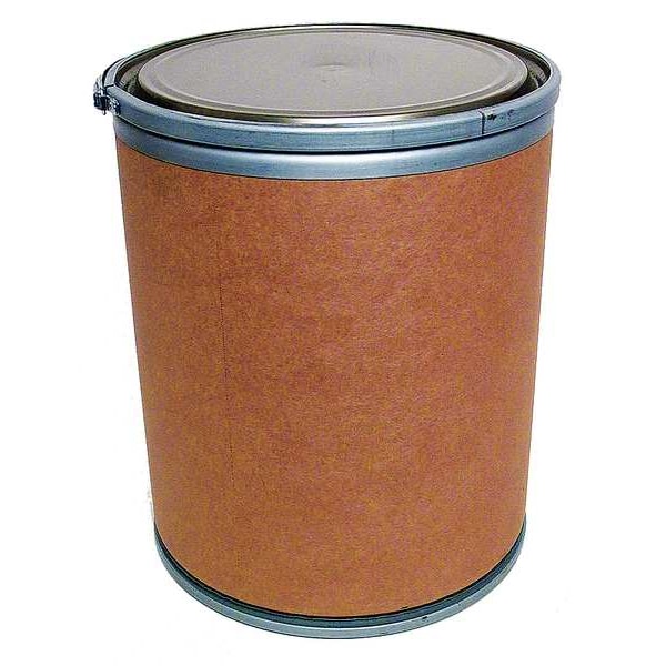 Open Head Transport Drum, Fiber, 30 gal, Unlined, Brown
