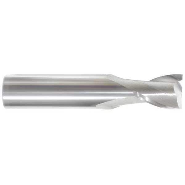 Carbide End Mill, 1/2In, 2FL, Single