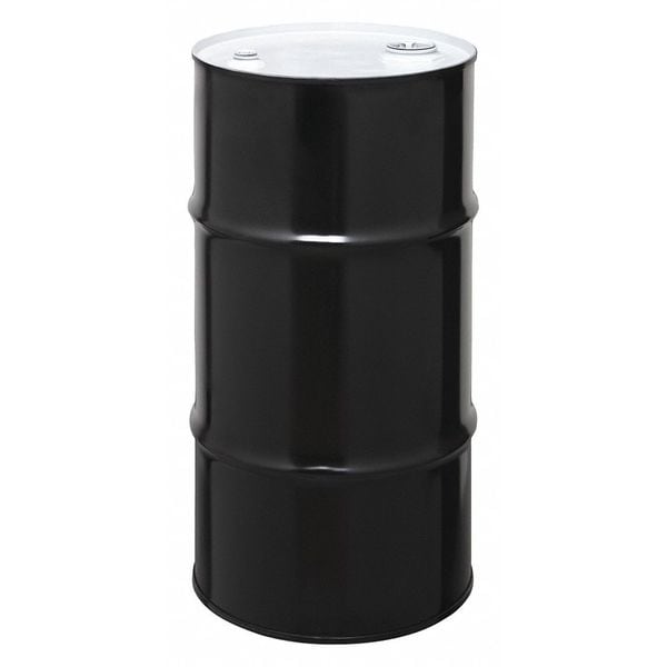 Closed Head Transport Drum, Steel, 16 gal, Unlined, Black