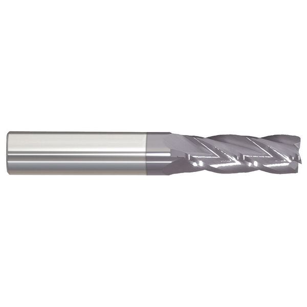 Carbide End Mill, 1-1/4In, 4F, Single, 4-1/2