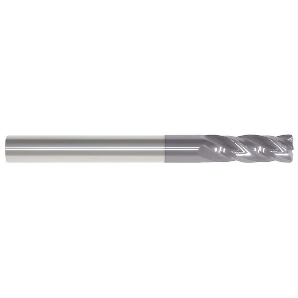 Carbide End Mill, 1/2In, 4FL, Single, 3In