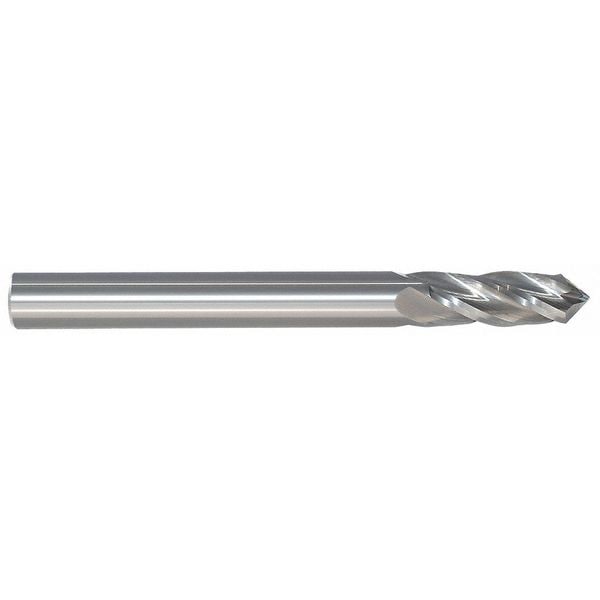 Carbide Drill Mill, 1/2In, 4FL, Single