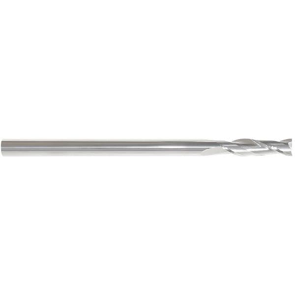 Carbide End Mill, 1/4In, 2FL, Single