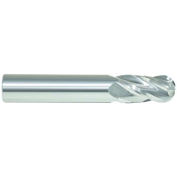 Carbide End Mill, 1/2In, 4FL, Single, 3In
