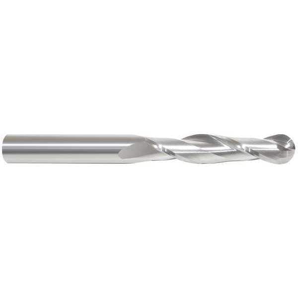 Carbide End Mill, 1/2In, 2FL, Single, 6In