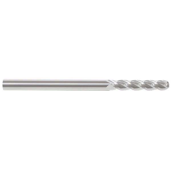Carbide End Mill, 1/2In, 4FL, Single, 6In