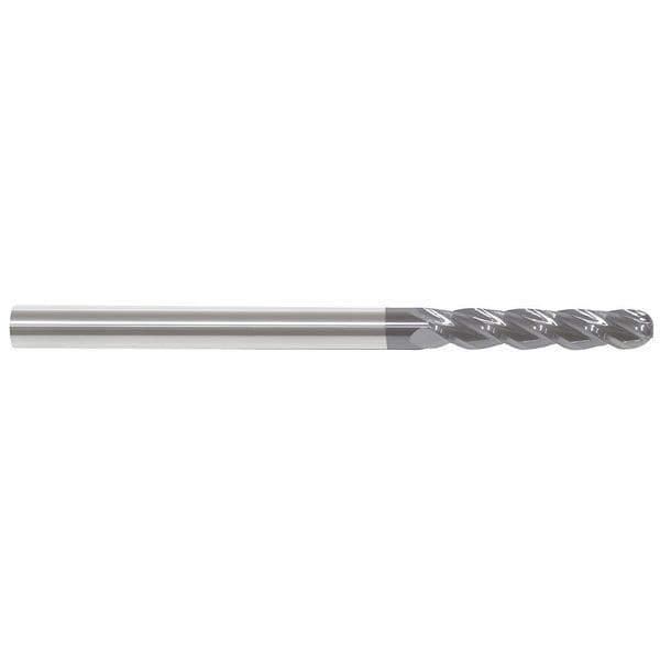 Carbide End Mill, 1In, 4FL, Single, 6In
