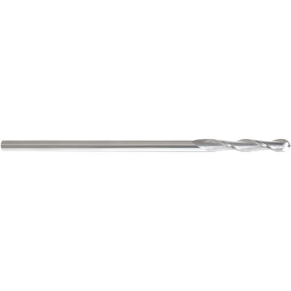Carbide End Mill, 1/2In, 2FL, Single, 6In