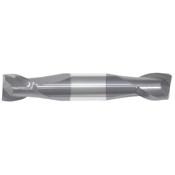 Carbide End Mill, 1/2In, 2FL, Double