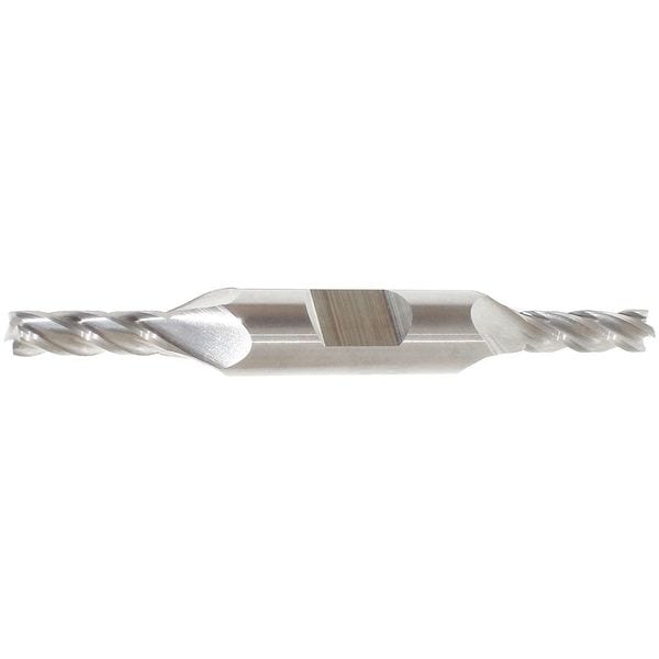 Carbide End Mill, 1/2In, 4FL, Double