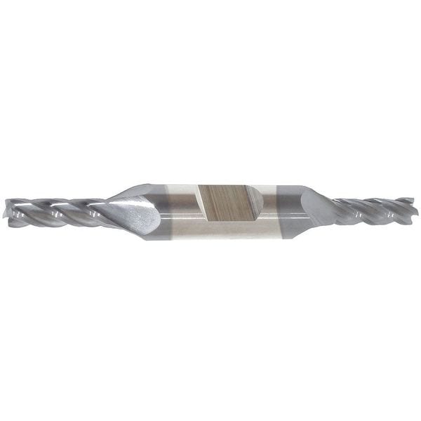 Carbide End Mill, 1/2In, 4FL, Double