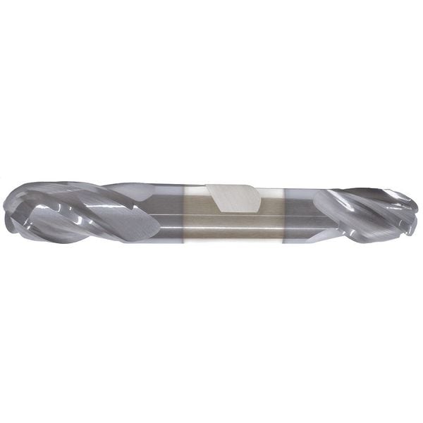 Carbide End Mill, 1/2In, 4FL, Double