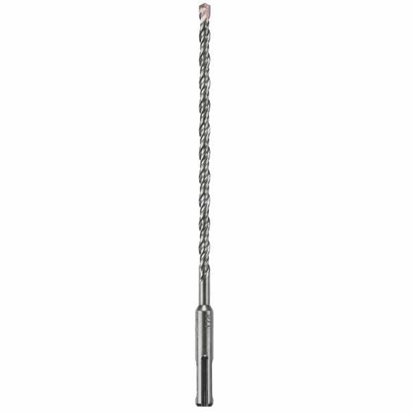 2-Cutter Hammer Drill Bit 1/4" x 8"L, SDS Plus, 25PK