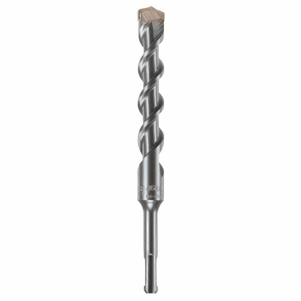 2-Cutter Hammer Drill Bit 5/8" x 8"L, SDS Plus, 25PK