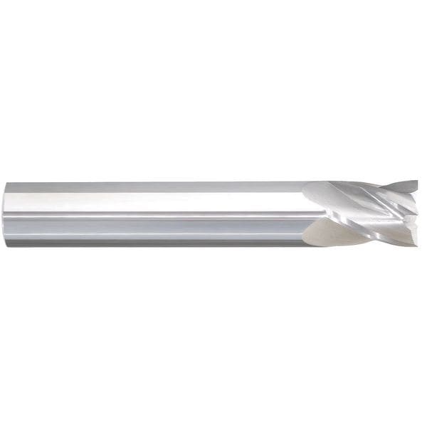 Carbide End Mill, 1/2In, 4FL, Single